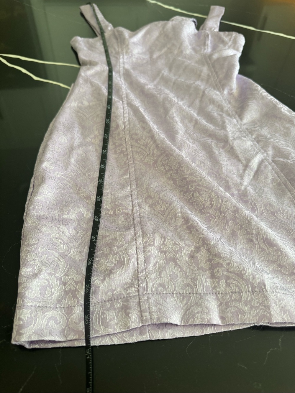 Lucy in the Sky Lilac Textured Dress - Picture 2 of 7